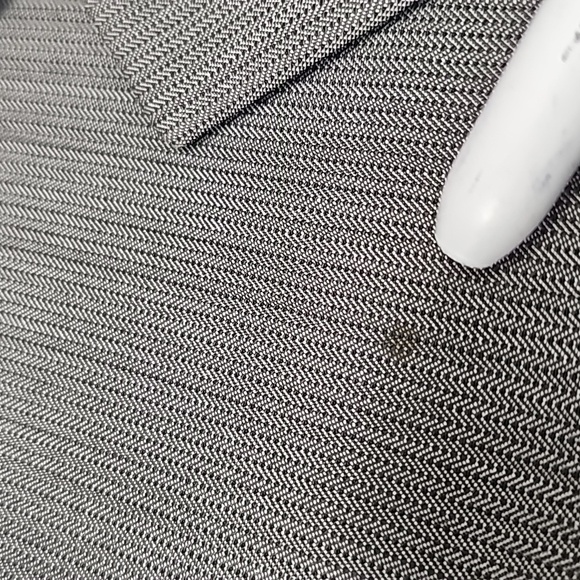 Armani Collezioni size 42L suit jacket blazer grey few tiny stains see pics - Picture 2 of 14